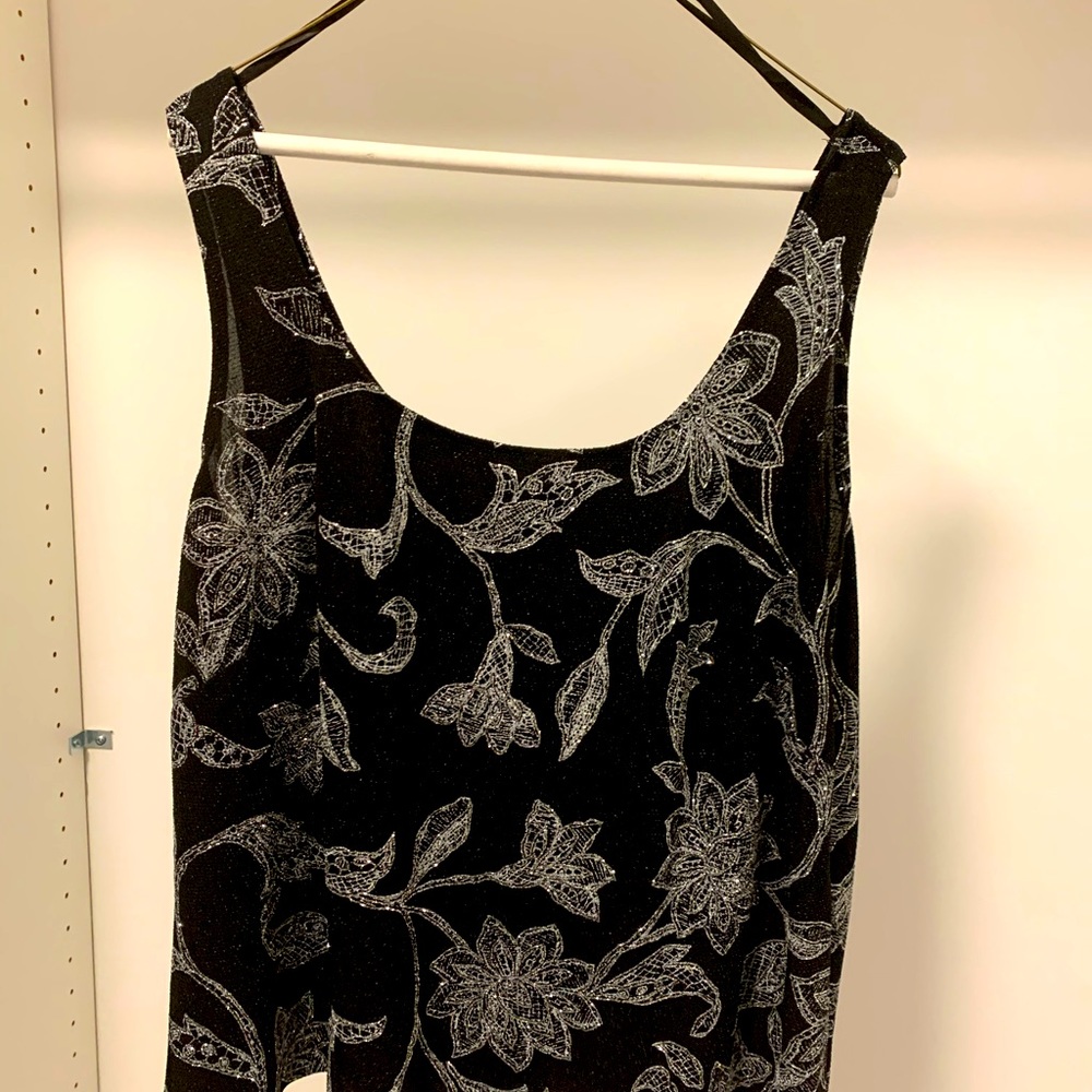 2 piece tank w/a jacket by Alex size 2x